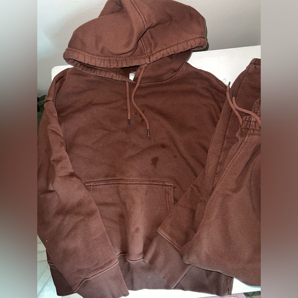 Sweatsuit Brown Set